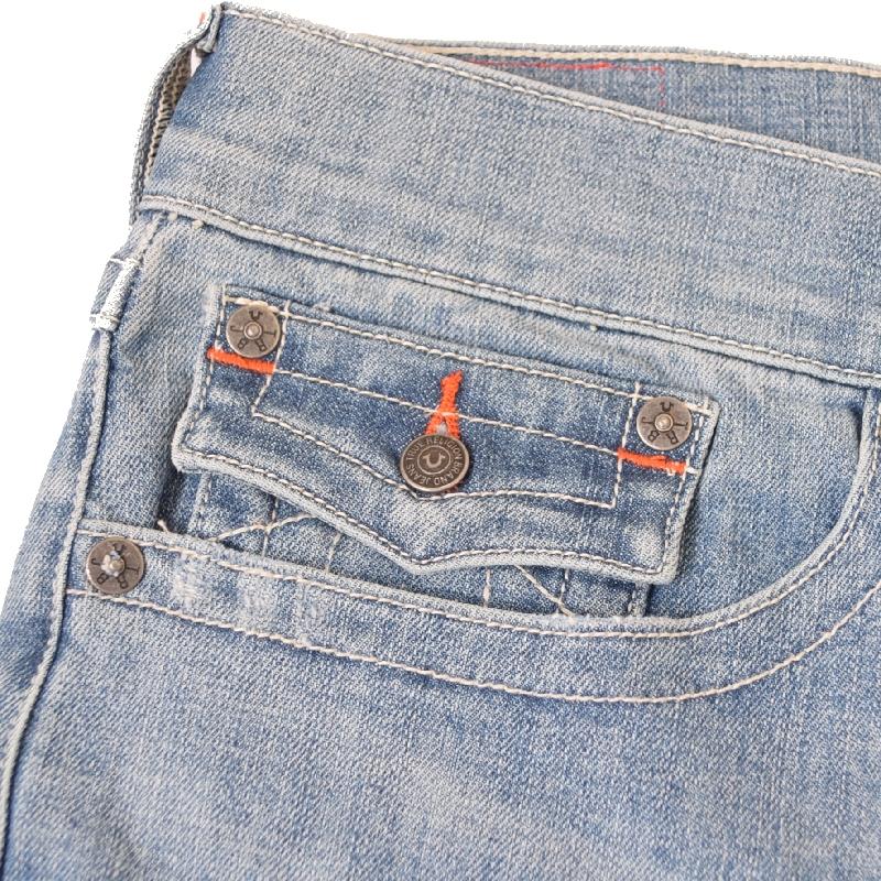 大きいサイズ メンズ TRUE RELIGION トゥルーレリジョン billy sn light blue jeans 34 デニムパンツ ジーンズ 40インチ | TRUE RELIGION | 04