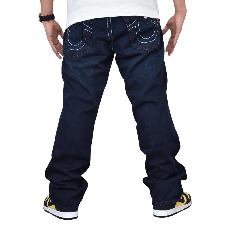 大きいサイズ メンズ TRUE RELIGION トゥルーレリジョン RICKY BIG T STRAIGHT JEAN デニムパンツ ジーンズ ストレート 40インチ | TRUE RELIGION | 02