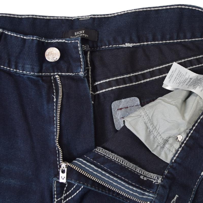 大きいサイズ メンズ TRUE RELIGION トゥルーレリジョン RICKY BIG T STRAIGHT JEAN デニムパンツ ジーンズ ストレート 40インチ | TRUE RELIGION | 03