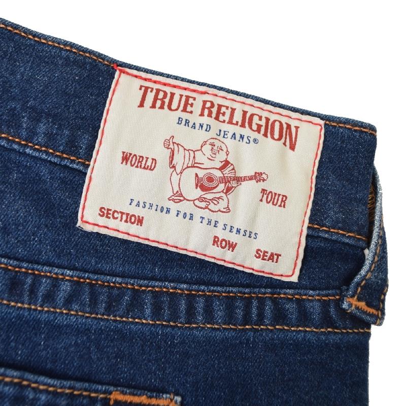 大きいサイズ メンズ TRUE RELIGION トゥルーレリジョン 32 デニムパンツ ジーンズ インディゴ ブルー リラックススキニー スリム テーパード 40 42インチ | TRUE RELIGION | 05