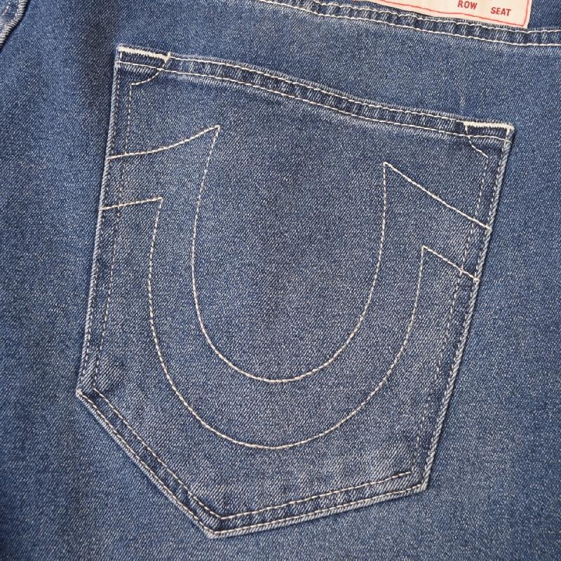 大きいサイズ メンズ TRUE RELIGION トゥルーレリジョン デニムパンツ ジーンズ インディゴ ブルー リラックスバギー ワイドパンツ 太め スケーター 40インチ | TRUE RELIGION | 06