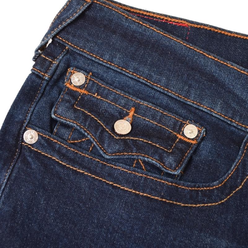 大きいサイズ メンズ TRUE RELIGION トゥルーレリジョン 34 デニムパンツ ジーンズ インディゴ ブルー リラックス ブーツカット フレアパンツ  44 46インチ | TRUE RELIGION | 04