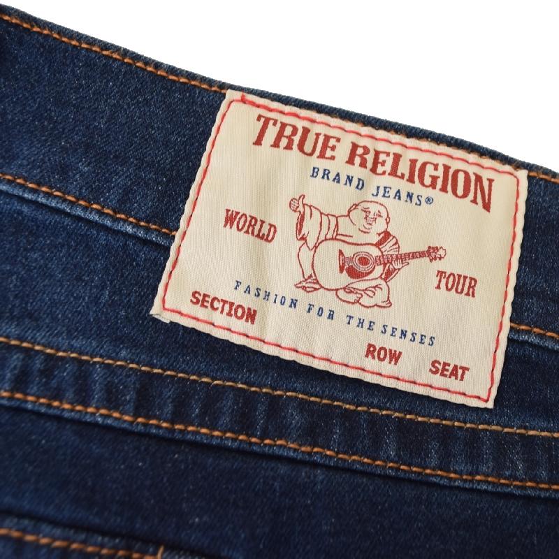 大きいサイズ メンズ TRUE RELIGION トゥルーレリジョン 34 デニムパンツ ジーンズ インディゴ ブルー リラックス ブーツカット フレアパンツ  44 46インチ | TRUE RELIGION | 05