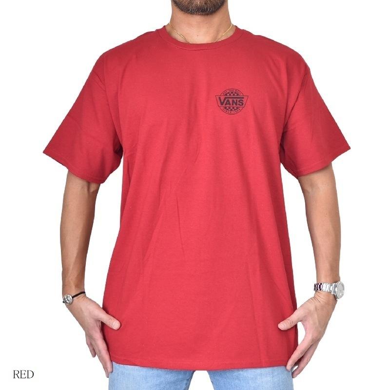 M 80s VANS バンズ モックネック ロンT 長袖 Tシャツ 赤 USA製 M 80s VANS バンズ モックネック ロンT 長袖 Tシャツ 赤 USA製