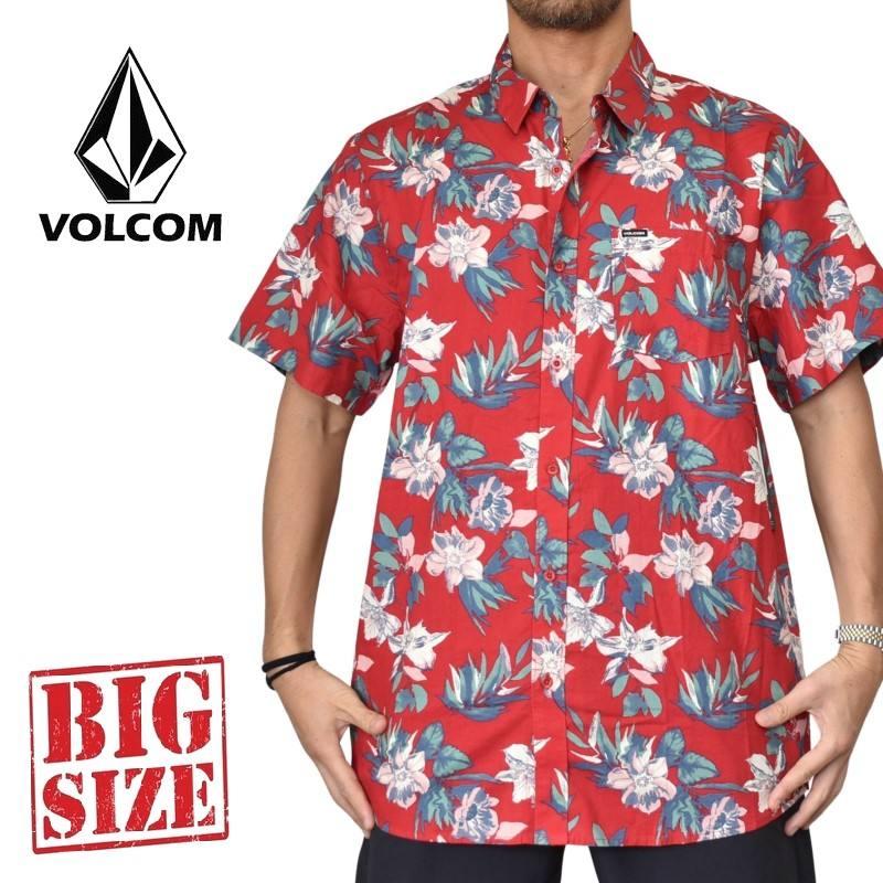 VOLCOM（ボルコム） SALE 大きいサイズ メンズ 半袖シャツ オープン