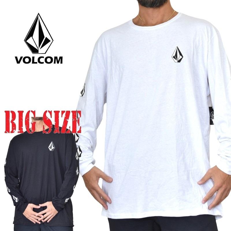 激レア　ビンテージ　Volcom ブラック ロングスリーブ Tシャツ Iconic Stone Long Sleeve Tee - Black | Volcom Japan