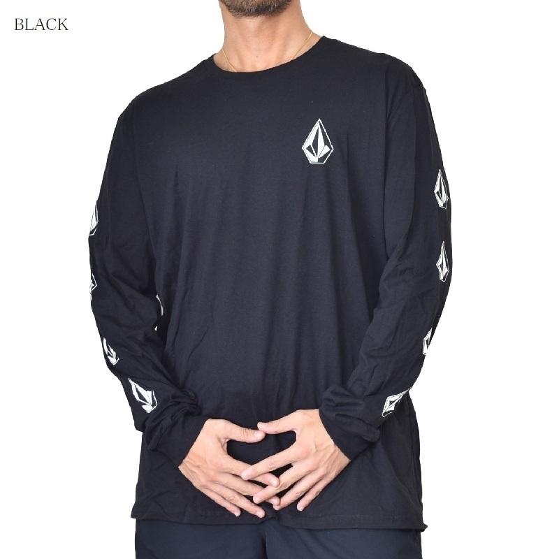 激レア　ビンテージ　Volcom ブラック ロングスリーブ Tシャツ Iconic Stone Long Sleeve Tee - Black | Volcom Japan