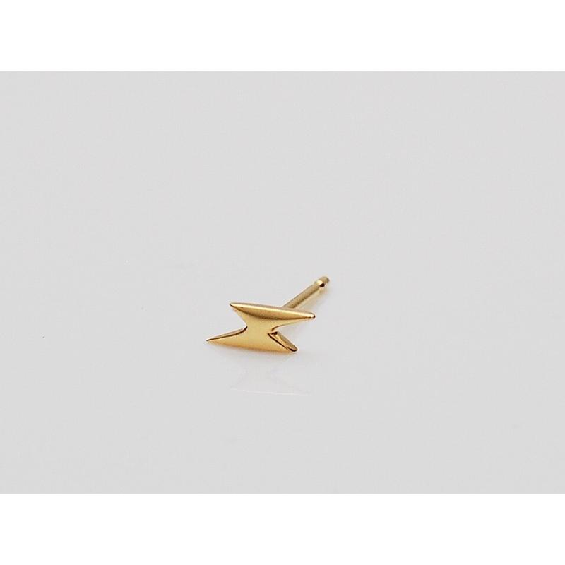 【受注生産/送料無料】GARDEL（ガーデル）ECLAIR PIERCE 片耳ピアス　メンズ　レディース　ゴールド　GDE-085/K18YG