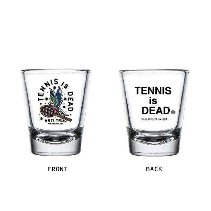 TENNIS is DEAD USA】ショットグラス テニスイズデッド DERRICK