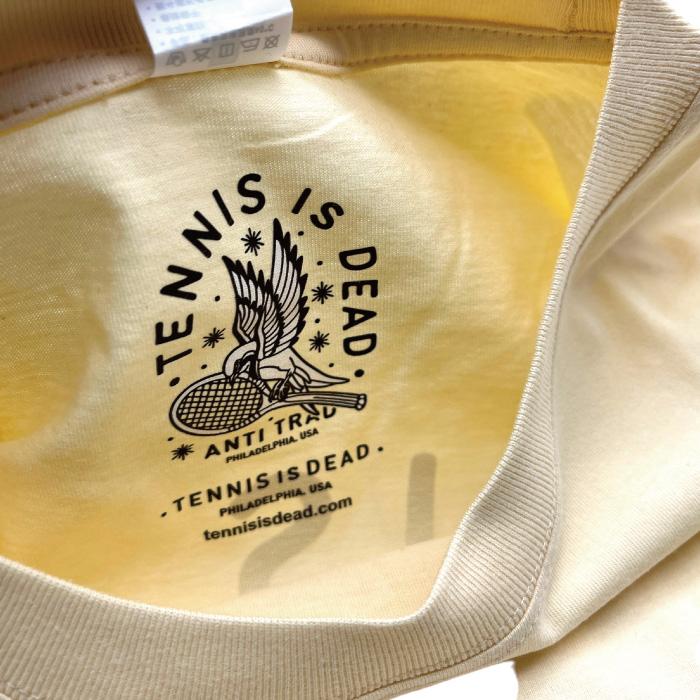 TENNIS is DEAD USA】メンズ ロングTシャツ テニスイズデッド JOEL L/S 