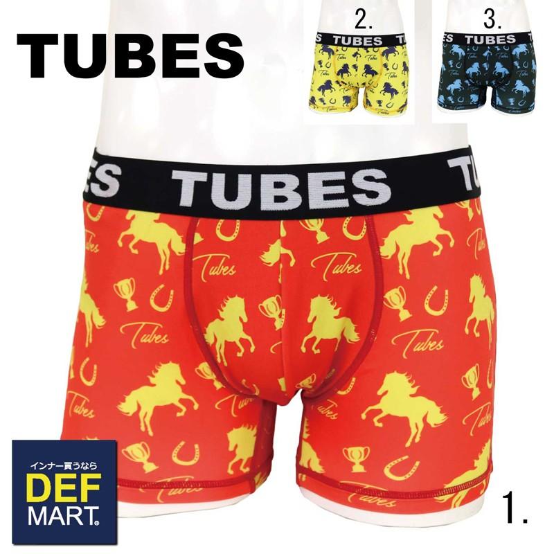 TUBES チューブス メンズ ボクサー ブリーフ パンツ 71024 Horse柄　オシャレ カワイイ 誕生日プレゼント 彼氏 父 男性 ギフト クリスマス バレンタイン | TORIO