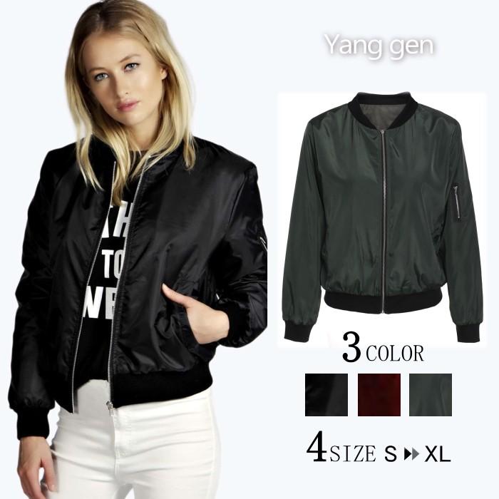 ブルゾン レディース ウィンドブレーカー シャカシャカ 長袖 アウター ジャケット春 春夏 春服 夏卒業式 服 母 101e Fashion Degage 通販 Yahoo ショッピング