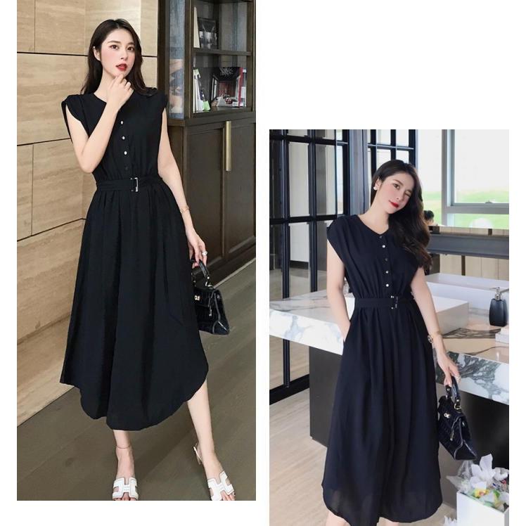 ワンピース シフォン ロング丈 マキシ丈ワンピース フレアワンピ