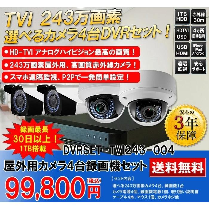 ネット限定 防犯カメラセット カメラ1台付き Iphone対応 Ipad 1tbハードディスク内蔵 Dvr 0万画素 高画質フルhd 防犯カメラ