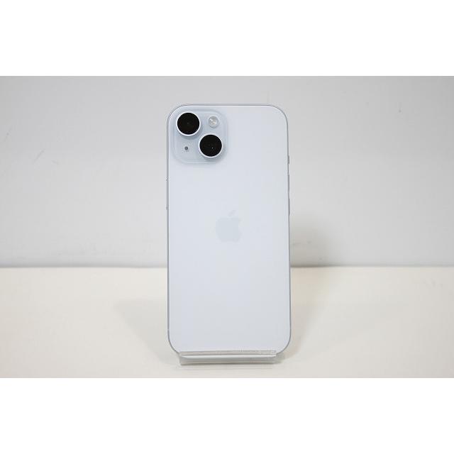 iPhone15 MTMR3J/A Apple iOS SIMフリー 赤ロム保証 256GB ブルーの画像