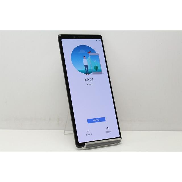 Xperia 1 スマートフォン 本体 SOV40 SONY au SIMロック解除済み SIM