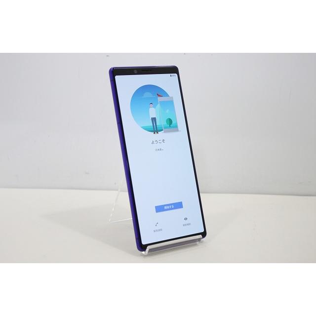 Xperia 1 スマートフォン 本体 SOV40 SONY au SIMロック解除済み SIM
