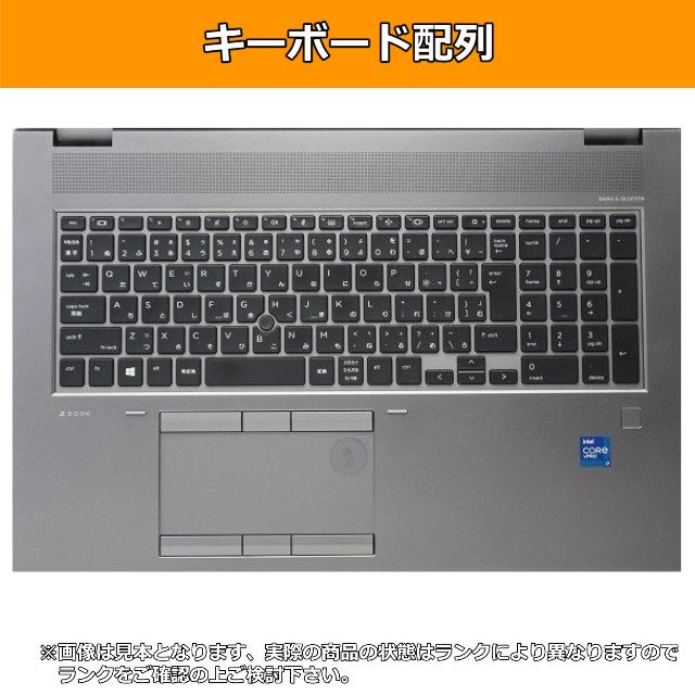 エイチピー ノートパソコン 中古 ハイスペック HP ZBook Fury 17.3