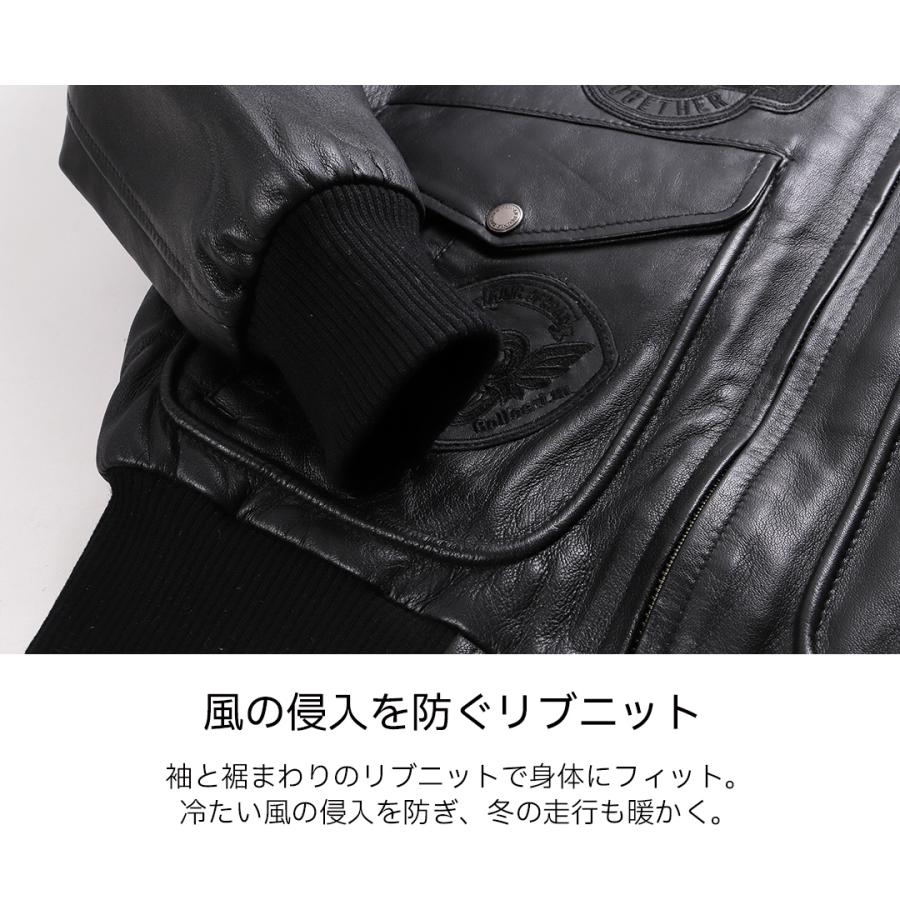 極厚バッファローレザー◆DEGNER本革フライトジャケットXL 極厚バッファローレザー◇DEGNER本革フライトジャケットXL