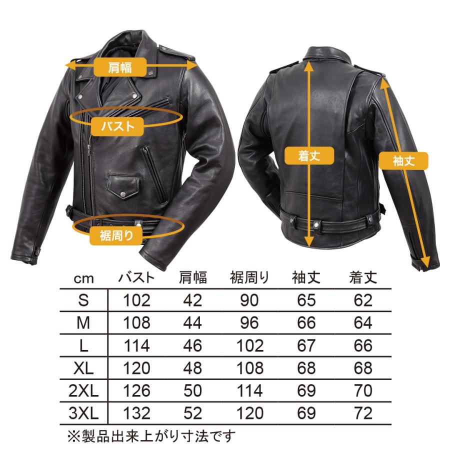 DEGNER バイク用レザージャケット 牛革 カウ ライダース DEGNER バイク用レザージャケット 牛革 カウ ライダース