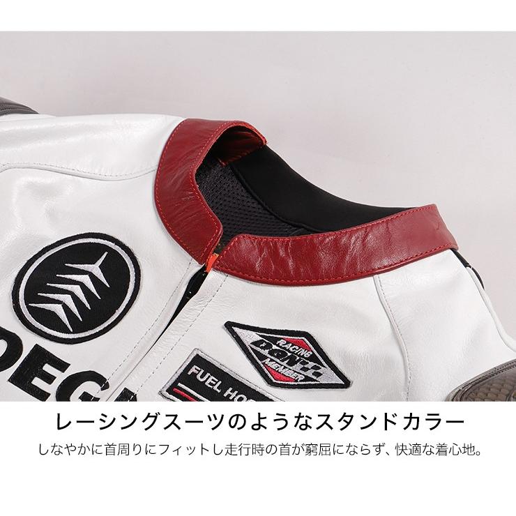 DEGNER（デグナー） バイク用レザージャケット 牛革 レーシング