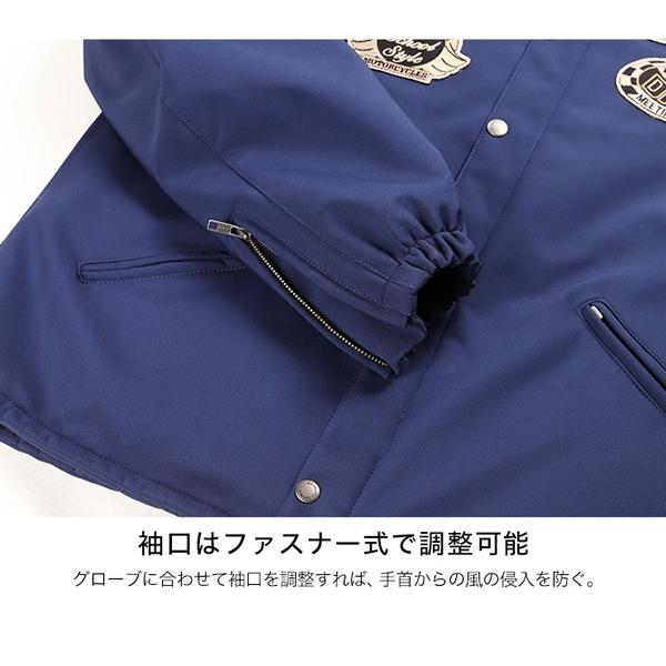 DEGNER（デグナー） バイク用 ソフトシェル コーチ ジャケット 防風