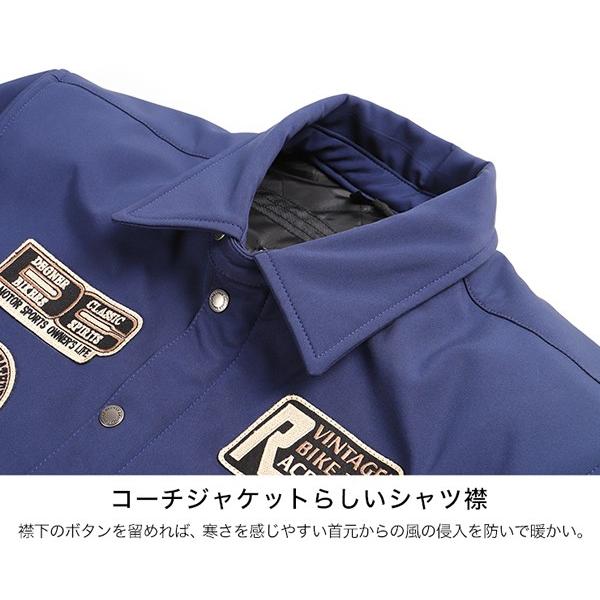 DEGNER（デグナー） バイク用 ソフトシェル コーチ ジャケット 防風