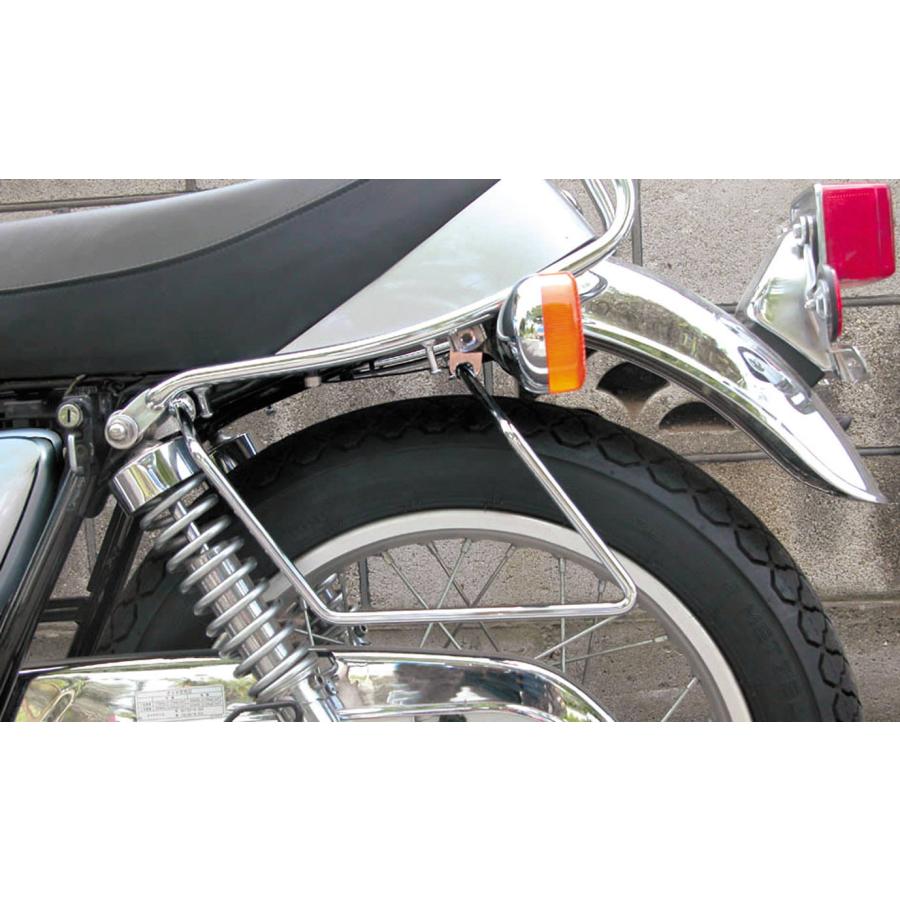 KIJIMA キジマバッグサポート メッキ 左側 ( ヤマハ SR400 SR500 KIJIMA キジマバッグサポート メッキ 左側 ( ヤマハ SR400 SR500