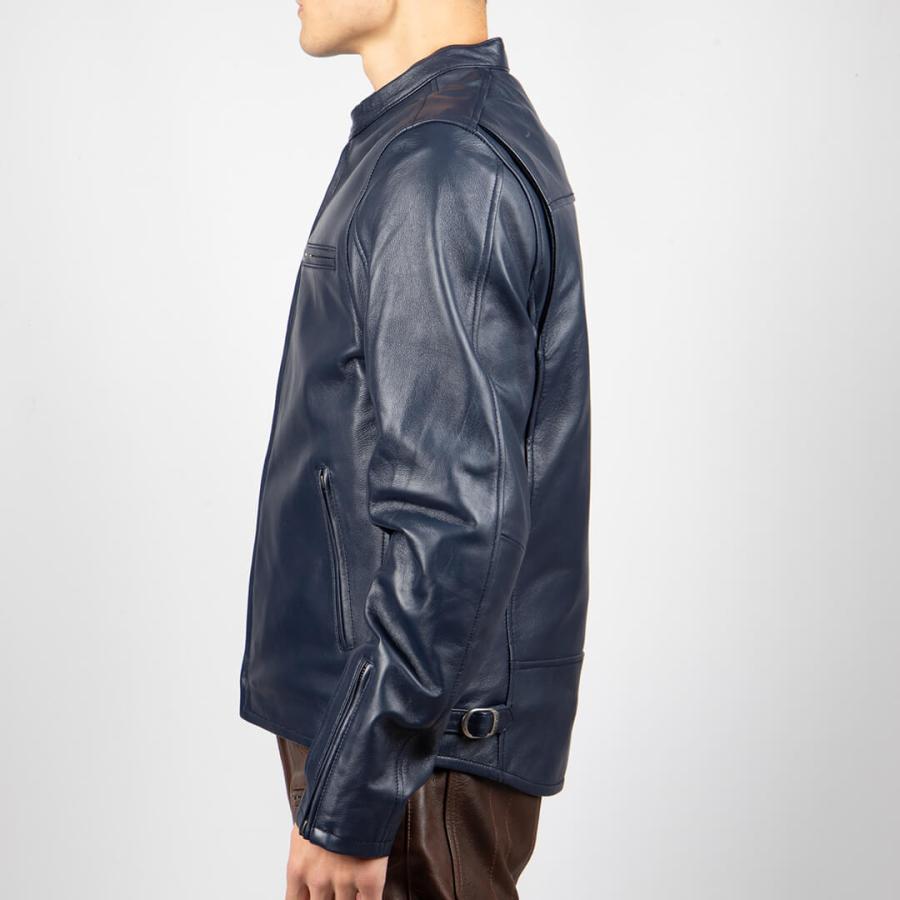 羊皮ジャケット DEGNER デグナー 金襴レザージャケット 羊革 鉄流水雪輪