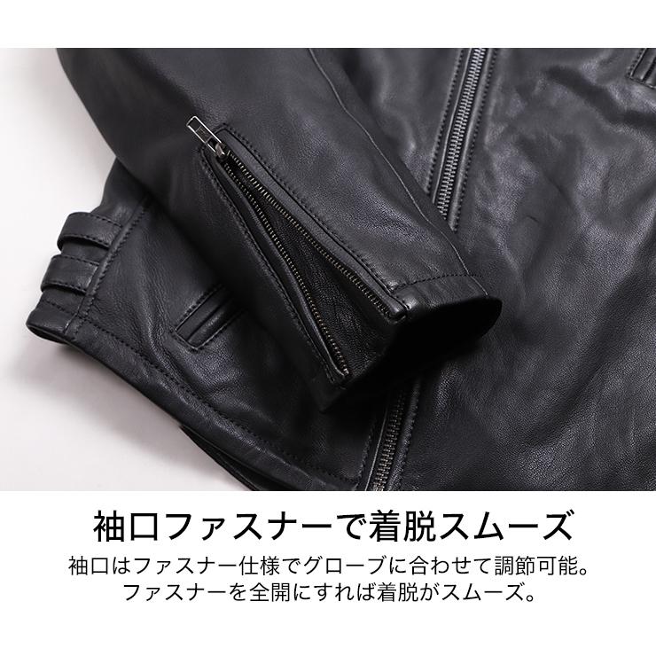 DEGNER フード付きレザーダブルジャケット デグナー 21WJ-3 DEGNER フード付きレザーダブルジャケット デグナー 21WJ-3