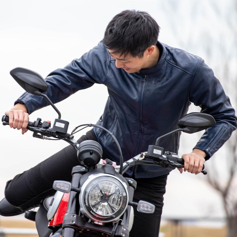 DEGNER レザージャケット 22SJ-3 DEGNER デグナー 22SJ-3 メンズ ライダースジャケット バイク