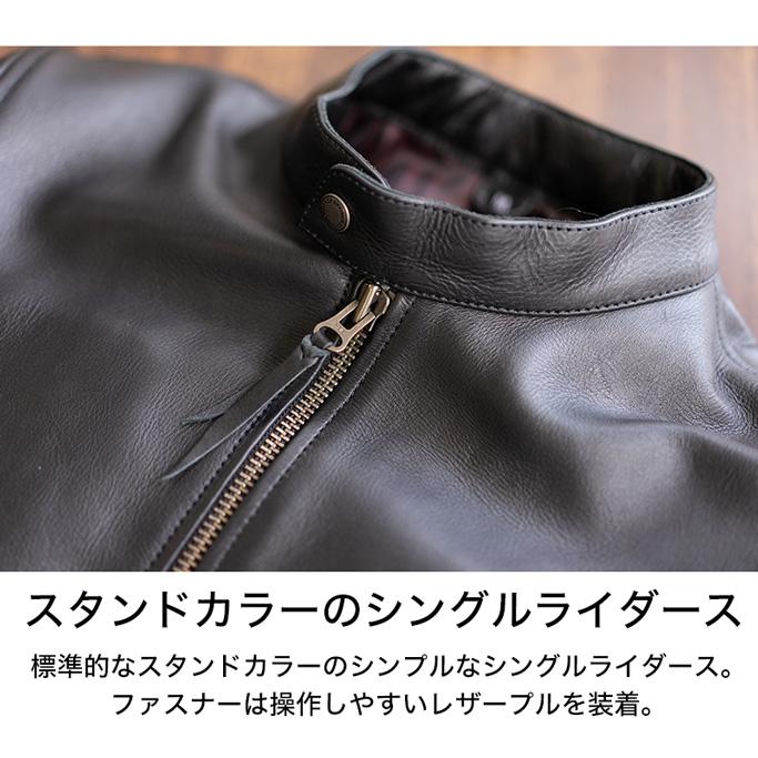 デグナーレザージャケット　Mサイズ DEGNER レザージャケット メンズ デグナー 22WJ-1 バイク 秋冬