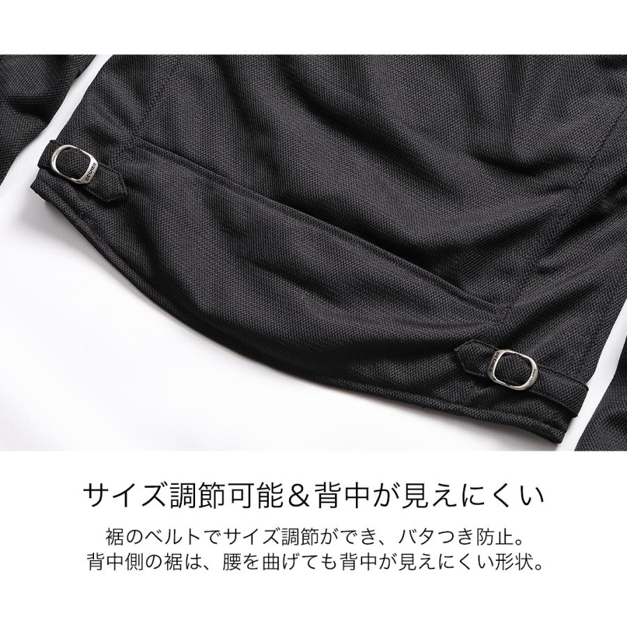 DEGNER（デグナー） フード付きテキスタイルメッシュジャケット メンズ