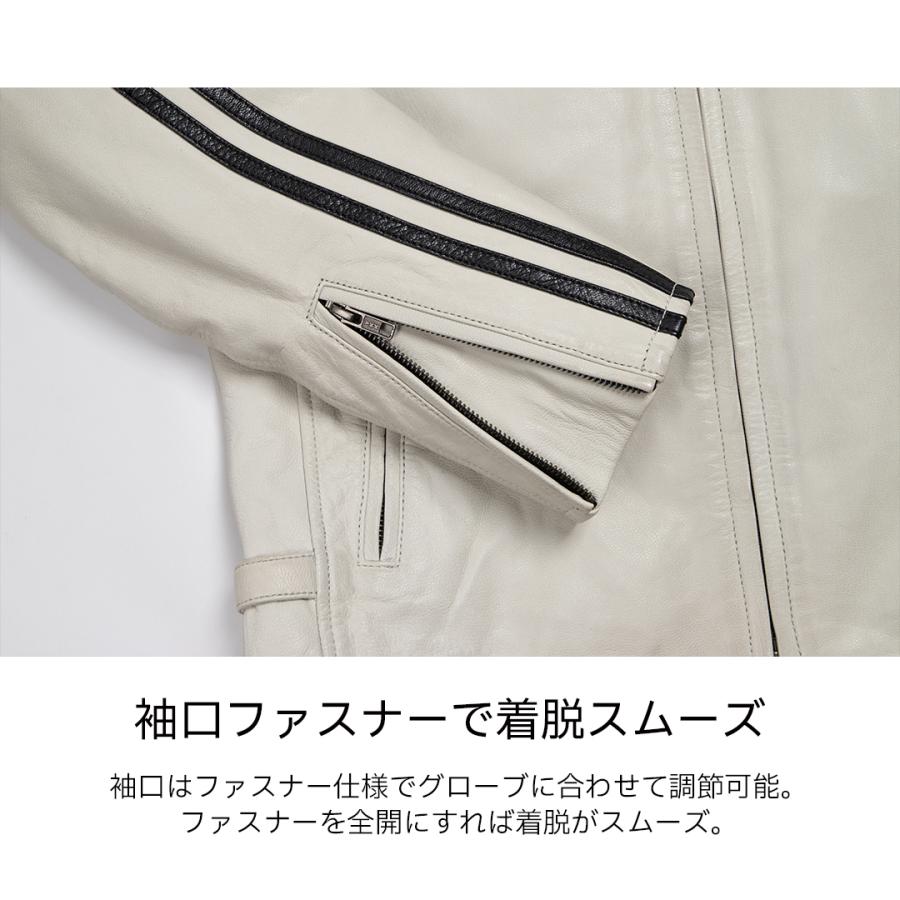 DEGNER（デグナー） レザージャケット レザー メンズ 23WJ-3 バイク