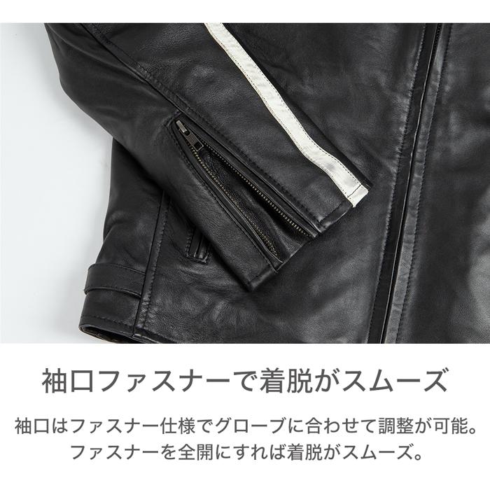 DEGNER シープレザージャケット フード ワッペン デグナー 23WJ DEGNER シープレザージャケット フード ワッペン デグナー 23WJ
