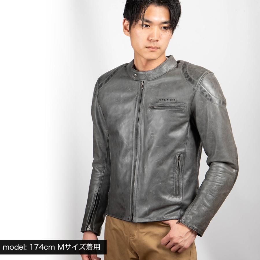 と*し様 【デグナー】レザージャケット 着脱可能プロテクター標準装備 23WJ- Amazon.co.jp: [デグナー] メンズ レザージャケット Leather