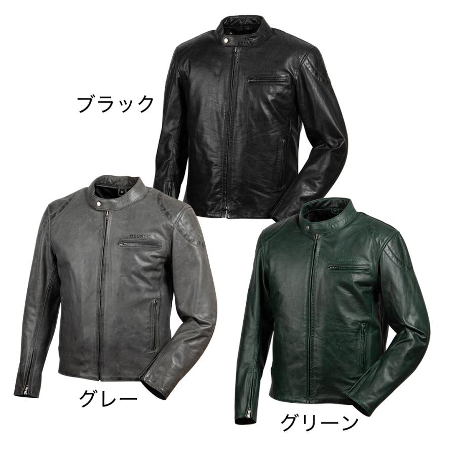 DEGNER（デグナー） 取り外しできるインナー付き レザージャケット