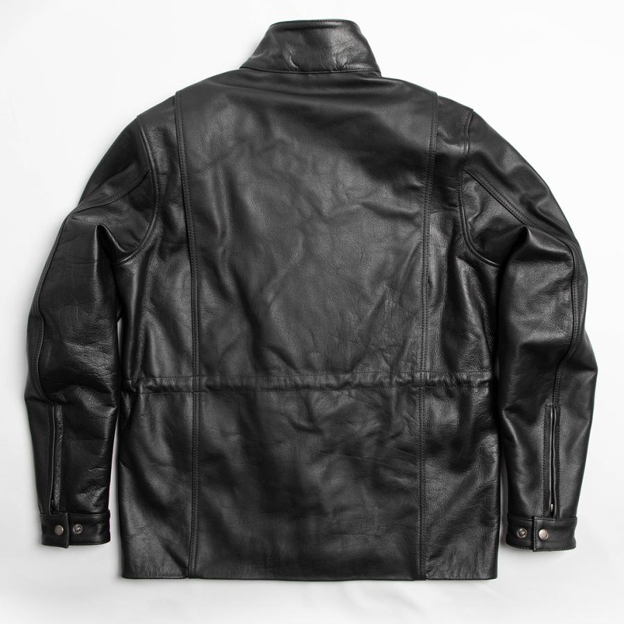 DEGNER（デグナー） ミドル丈レザージャケット M-65 フィールド