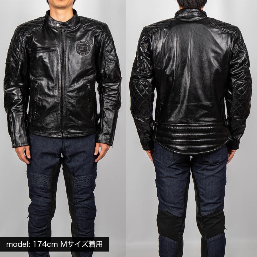 DEGNER（デグナー） パデッド レザージャケット プロテクター入り