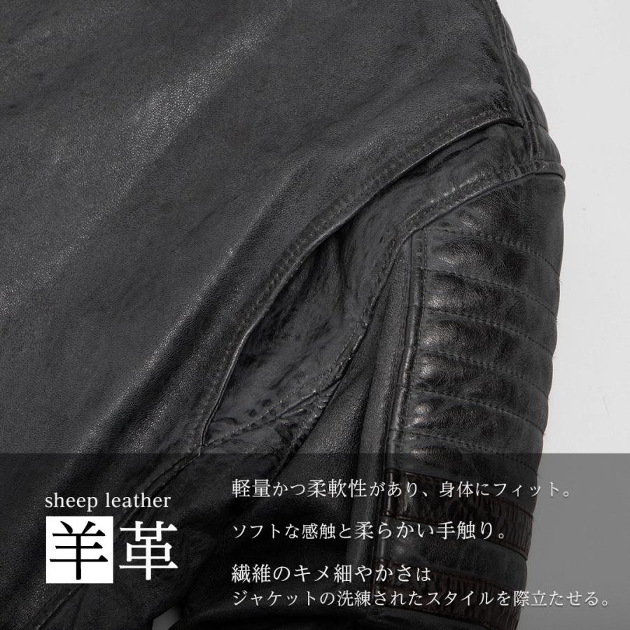 DEGNER デグナー レザージャケット プロテクター入り メンズ