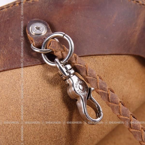 DEGNER（デグナー） バイク 本革 ベスト ヴィンテージ 男性 ブラウン