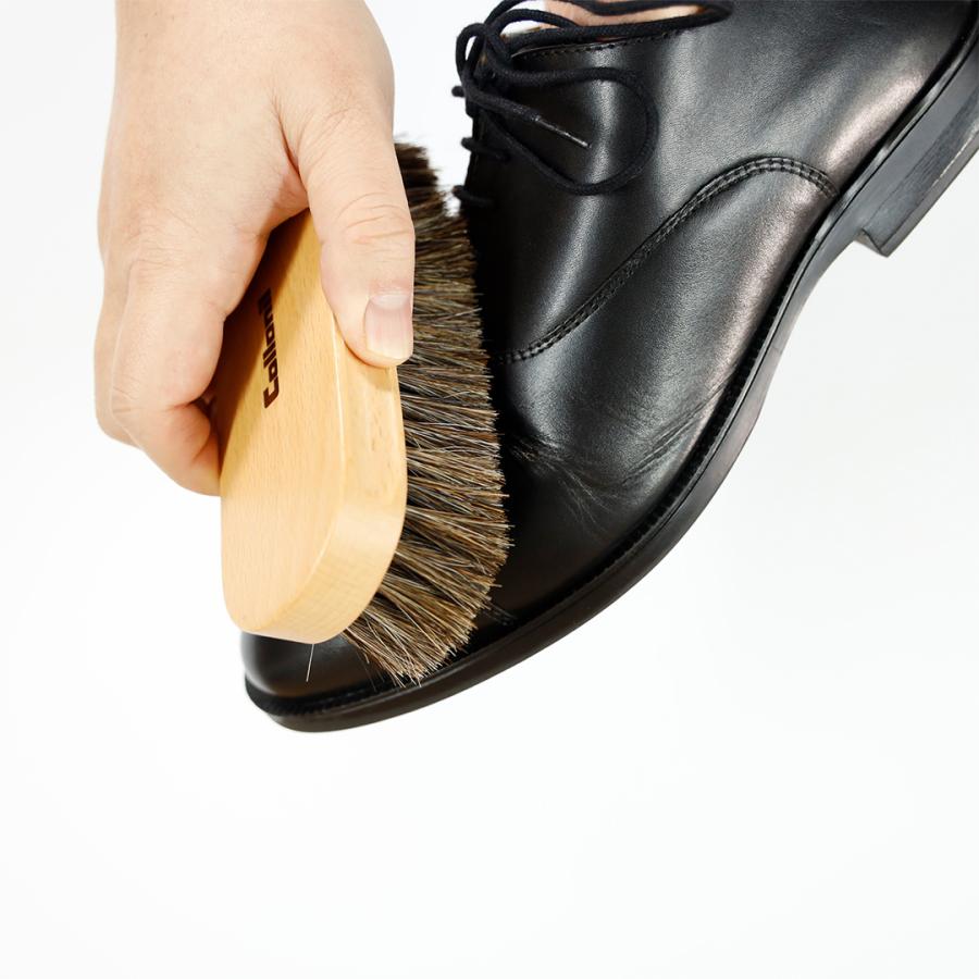 COLLONIL（コロニル） 馬毛ブラシ（ブナ） 靴磨き レザーメンテナンス