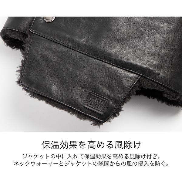 DEGNER デグナー レザー ネックウォーマー 防寒 バイク 本革 DEGNER デグナー レザー ネックウォーマー 防寒 バイク 本革