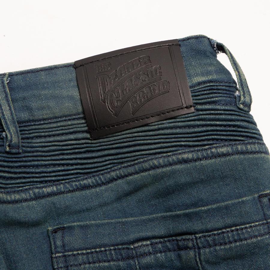 DEGNER（デグナー） バイク用パンツ デニム 本革ヒートガード付き