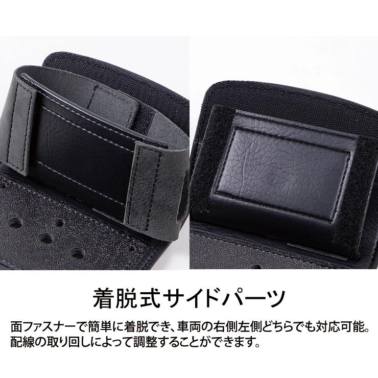 ETC2.0対応 シンセティックレザー レザー ETCケース / SYNTHETIC LEATHER ETC CASE[DSB-12]｜degner-jp｜05