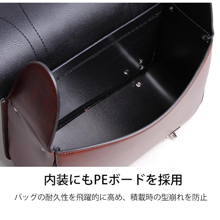 DEGNER（デグナー） ハーレー バイク 鉄馬 合皮 サイドバッグ サドル