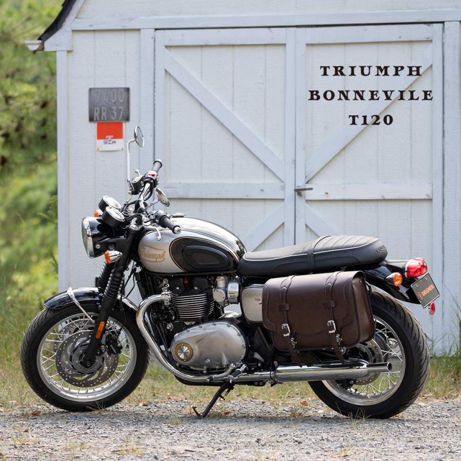 DEGNER（デグナー） ハーレー バイク 鉄馬 合皮 サイドバッグ サドル