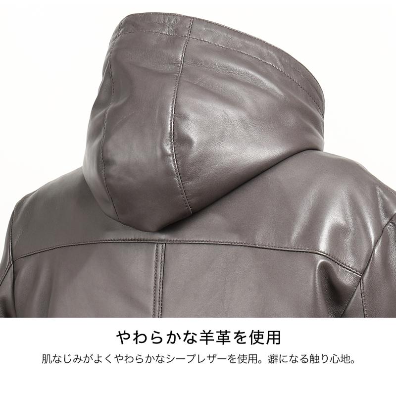 DEGNER デグナー レディースレザージャケット ワッペン フーディ DEGNER デグナー レディースレザージャケット ワッペン フーディ