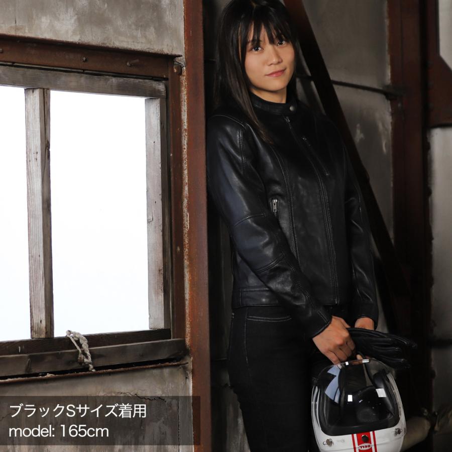 デグナー ライダース革ジャン プロテクター入りレディース DEGNER（デグナー） レディースレザージャケット ライダース