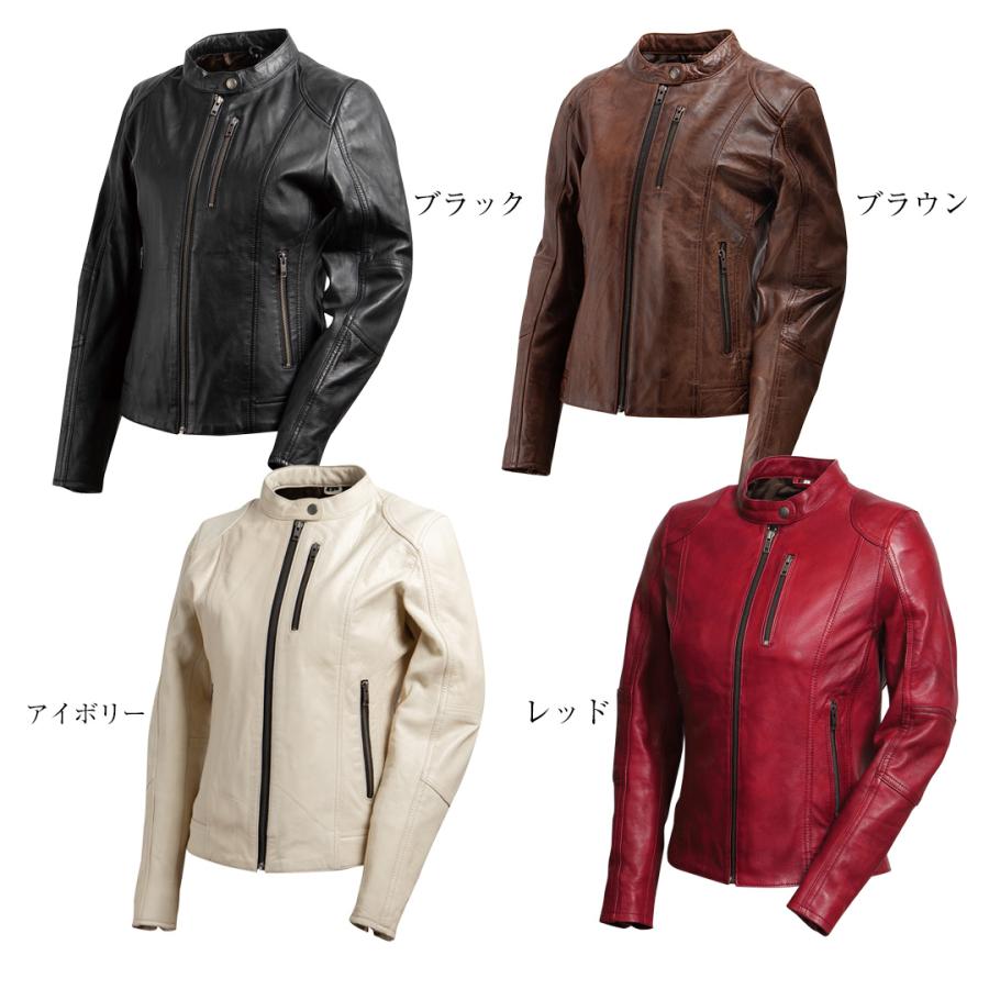 DEGNER（デグナー） XLサイズ レディースレザージャケット ライダース